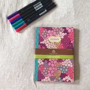 Set of 3 Notebooks/Journals (Greenroom)